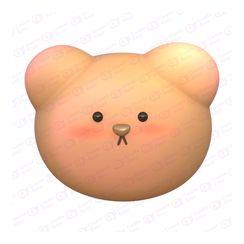 Teddy free 3d png image