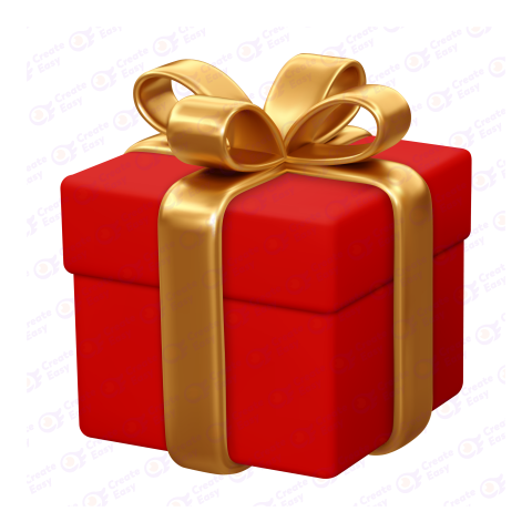 Gift Box free 3d png image