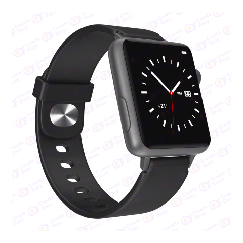 Black Smart Watch free 3d png image
