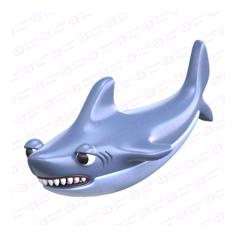 Shark 3d free png image