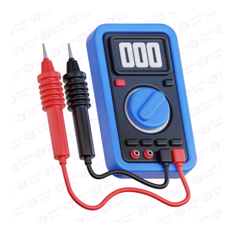 Multimeter 3d free png image