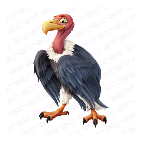 Vulture Free 3d png image