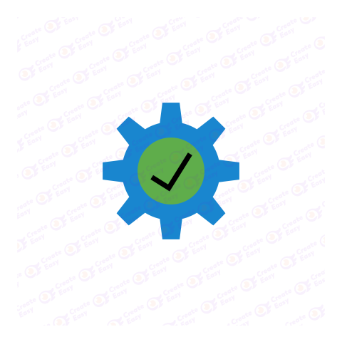 Repeat Process Flat geometric management icon
