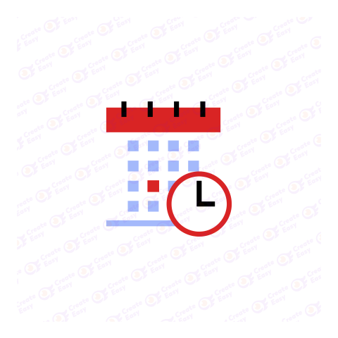 Calendar Generic Flat geometric management icon