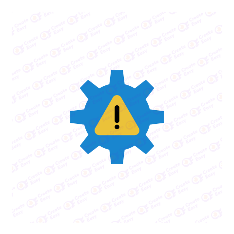 Risk Flat geometric management icon