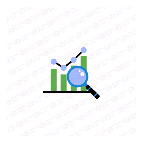 Magnifying Glass Flat geometric management icon