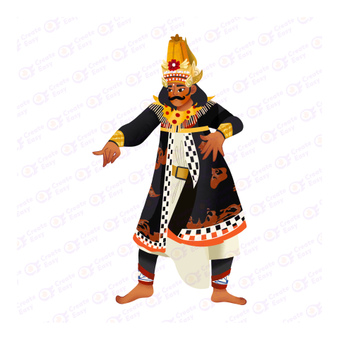 Baris dance Flat geometric management icon