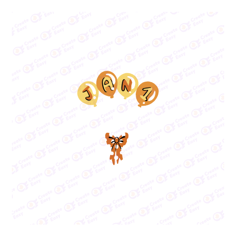 January 1 Ballon Generic Flat geometric management icon