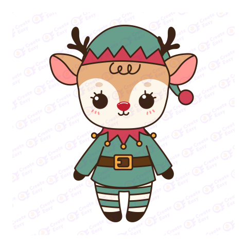 Clipart Showcasing Santa Hat Flat geometric management icon