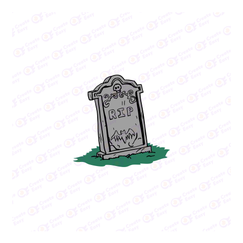 Rest in Peace Flat geometric management icon
