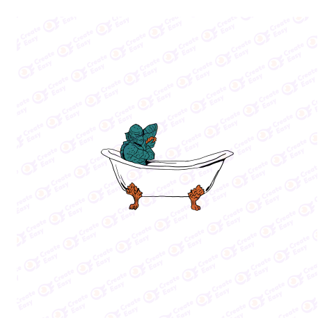 Bathroom Bathtub Flat geometric management icon