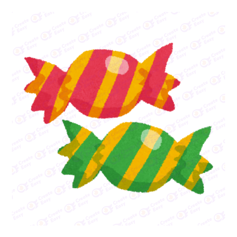 Colorful Candy Flat geometric management icon