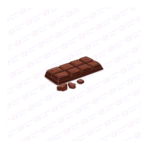 Chocolate Bar Flat geometric management icon