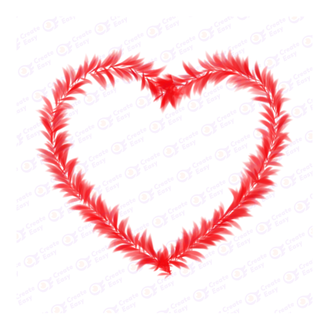 Heart Flat geometric management icon