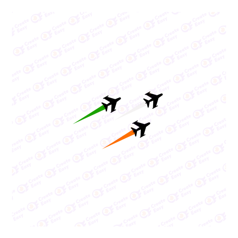 Fighter Plane Vector Flat geometric icon png image