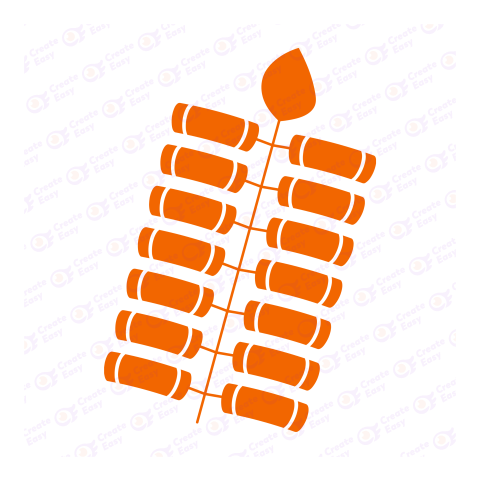 Chinese Fireworks Flat icon free png image