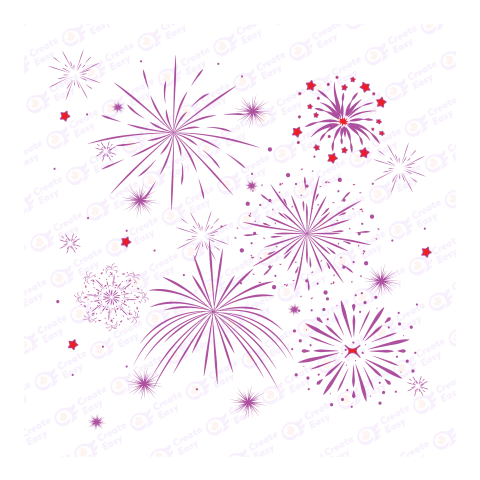 Fireworks Flat icon free png image