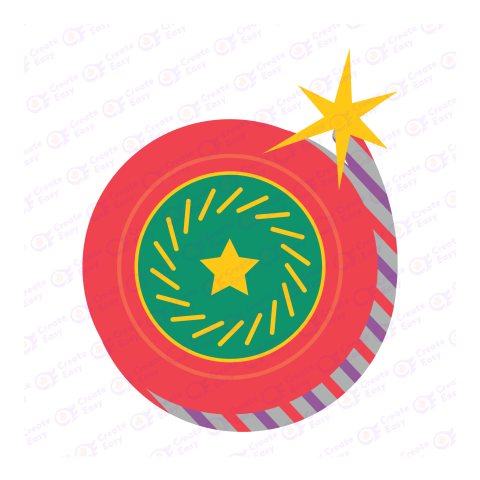 Ground Chakkars Flat icon free png image