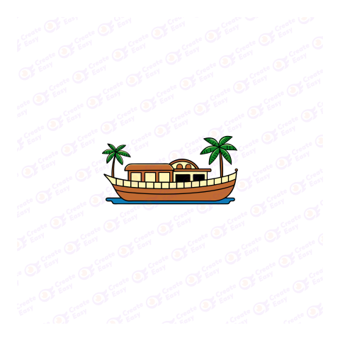 Boat Flat icon free png image