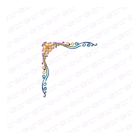 Decorative corner Free png image
