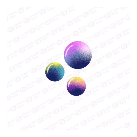 Purple And Blue Bubbles Free png image