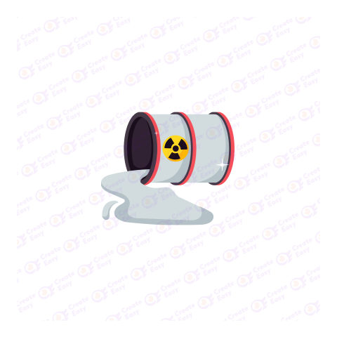 Toxic Waste Barrel free png image