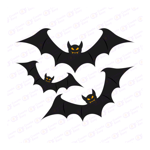 Bat halloween free png image