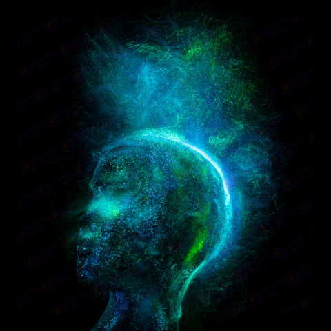 The Mysterious Cordyceps color texture background image