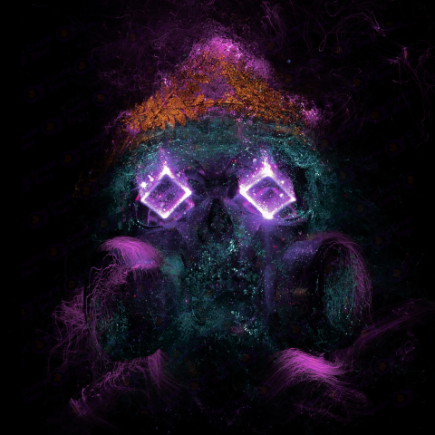 Blue Dark Gas Mask free png images