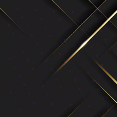 Abstract black and gold geometric shape background