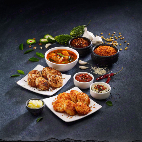 Podi idli is a quick and easy snack made with leftover idly free png image