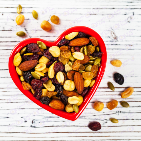 Energy Blend Trail Mix with Nuts and Dried Fruits free png image