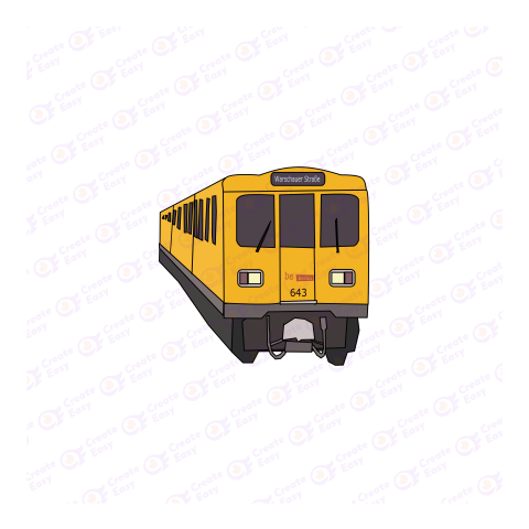 Berlin U Bahn free png image