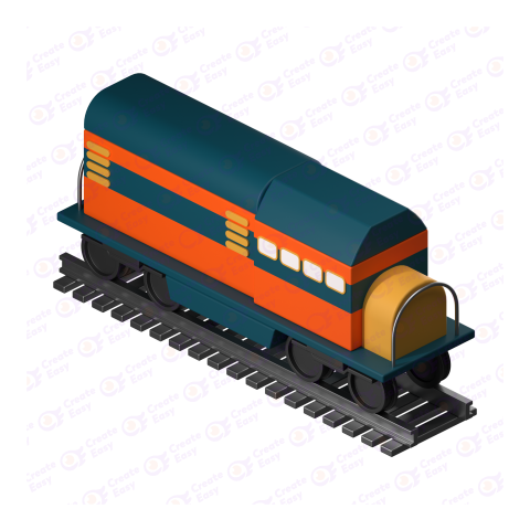Transportation train carriage railway free png image