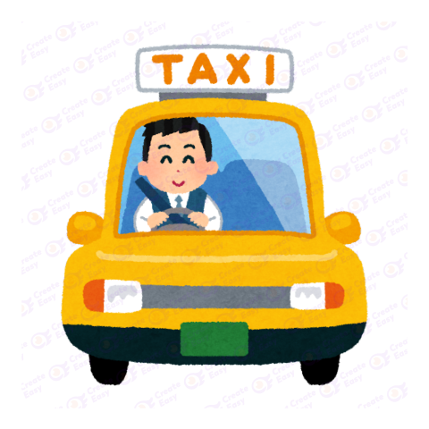 Taxi With Driver free png image