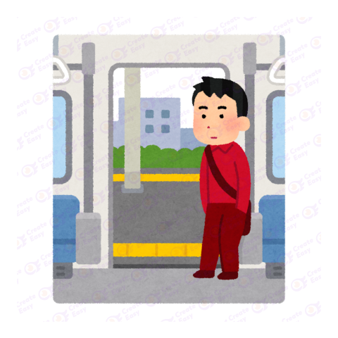 Flat Men travel illustration