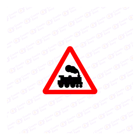 Level Crossing Without Barrier free png image