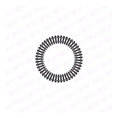 Circular Railway Track free png image