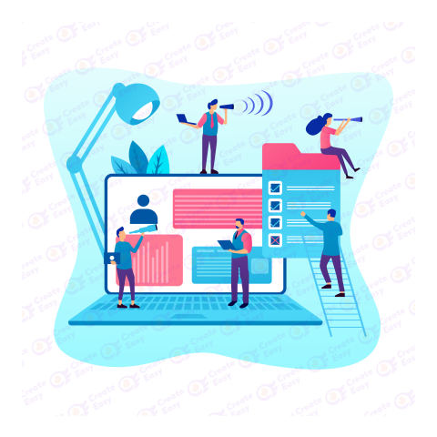 Filling out the questionnaire online using gadgets by retire free png image