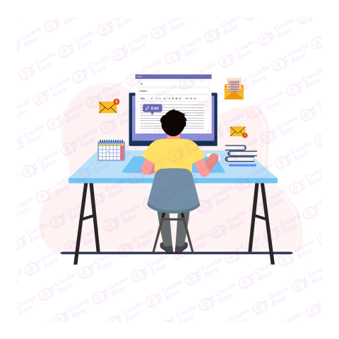 Concept of good time management free png image