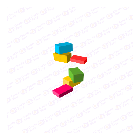 Colored Boxes free png image