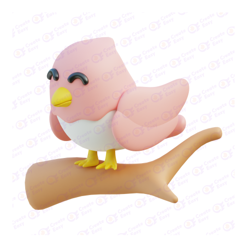 Bird free 3d png image