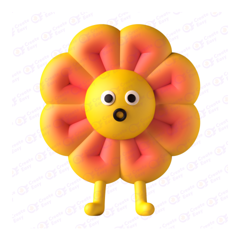 Cute Cartoon Characters Pattern Pack free 3d png image