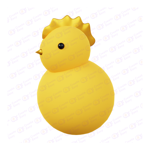 Tikiri Chick 3d free png image