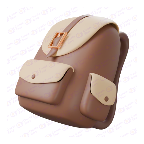 Bag 3d free png image
