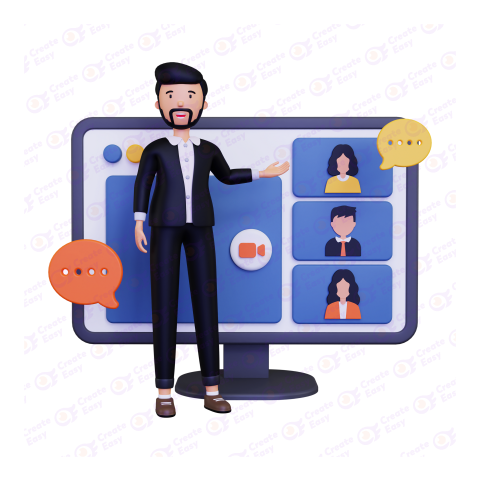 Online courses Free 3d png image