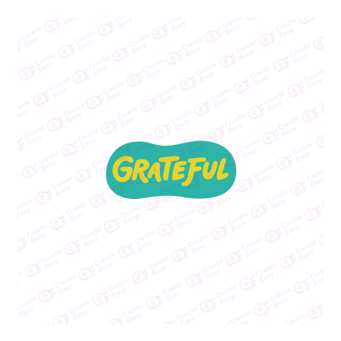 Grateful Flat geometric management icon