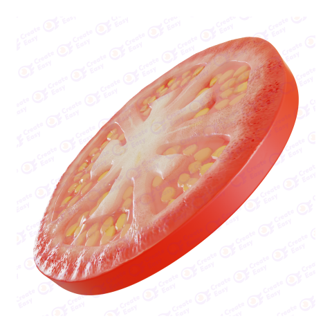 Plum tomato Flat icon free png image