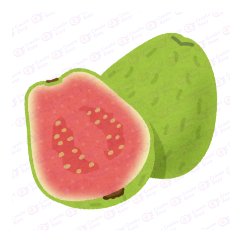 Guava Flat icon free png image