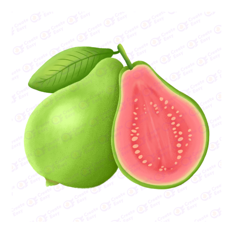 Guava Flat icon free png image